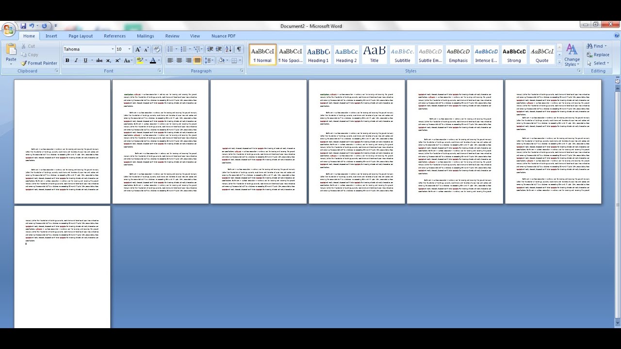 microsoft word for mac different pagination in same document